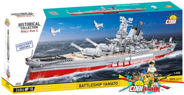 Cobi 4832 Battleship Yamato Executive Edition